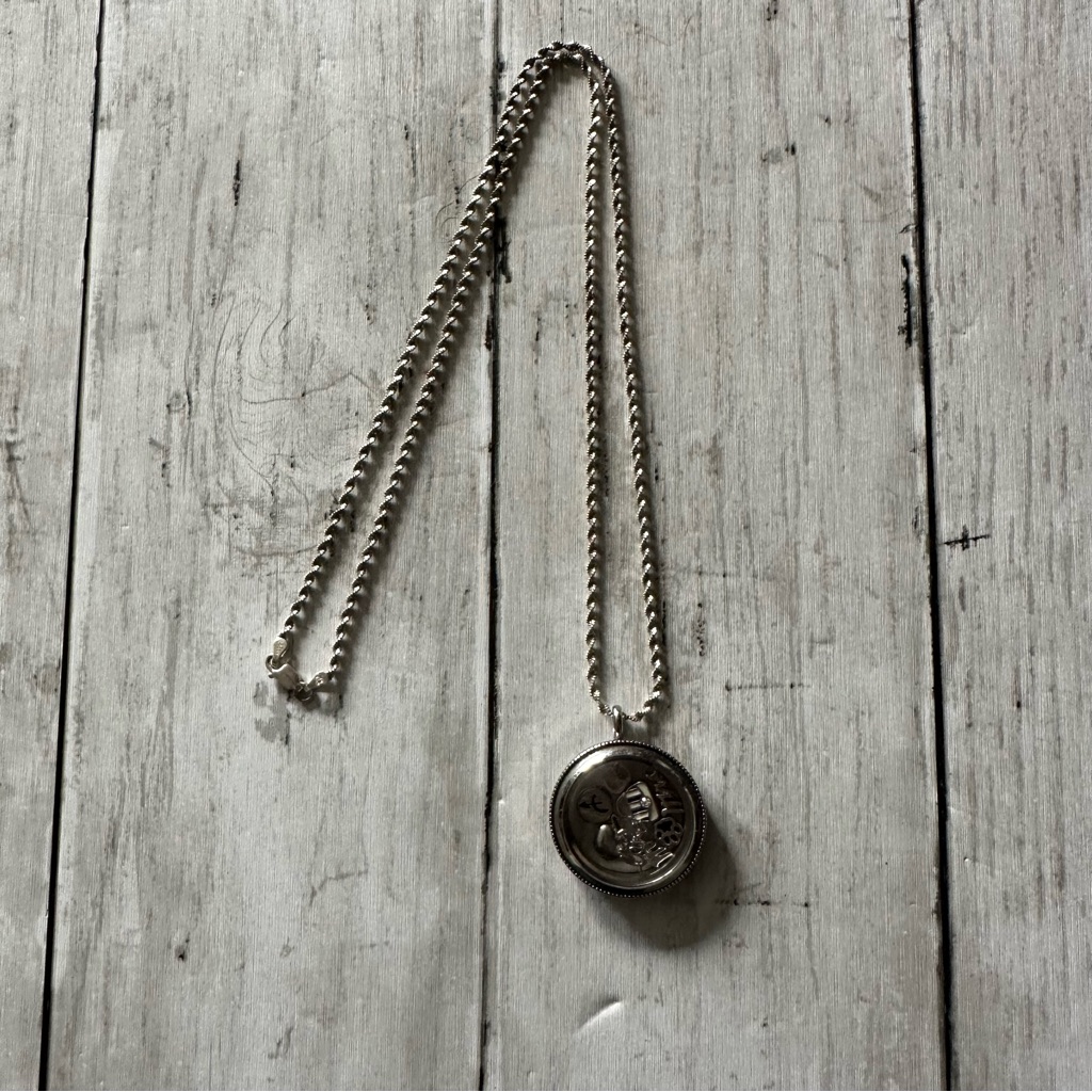 Preowned Origami Owl Necklace Silver Tone Chain With Charms Preowned Origami Owl Necklace Silver Tone Chain With Charms